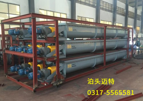 MTD型單軸長(zhǎng)軸(5-10m)無(wú)吊掛螺旋輸送機(jī)