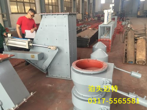  電動(dòng)、手動(dòng)、電液動(dòng)、氣動(dòng)三、四通分料閥