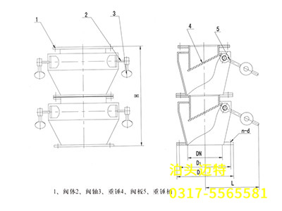 電動推桿平板閘閥